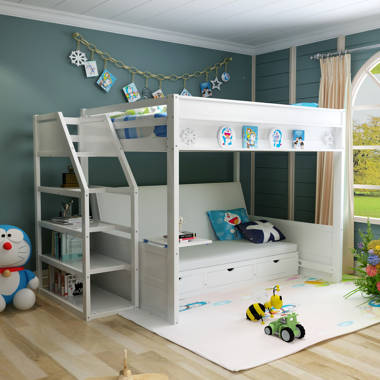 Full size bunk 2024 beds for girls